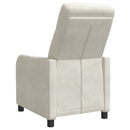Recliner Cremefarvet Velour (V)