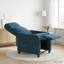 Recliner Blå Velour (V)