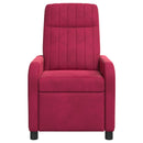 Massage Lænestol Vinrød Velour (V)