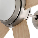 Loftfan med lys og fjernbetjening Ø 110 cm Sonoma-eg