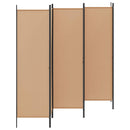 6-Paneler Rumdeler Beige 300 x 180 cm Stof