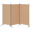 3-panel rumdeler Beige 260 x 180 cm Stof