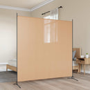 Enkelt Panel Rumbeskyder Beige 175 x 180 cm Stof