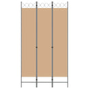 3-panel rumdeler Beige 120 x 220 cm Stof