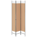 3-panel rumdeler Beige 120 x 220 cm Stof
