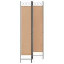 4-panel rumdeler Beige 160 x 220 cm Stof