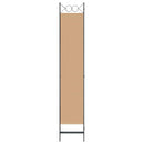 4-panel rumdeler Beige 160 x 220 cm Stof