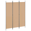 3-panel rumdeler Beige 150 x 200 cm Stof