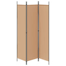 3-panel rumdeler Beige 150 x 200 cm Stof