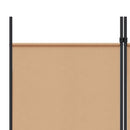 3-panel rumdeler Beige 150 x 220 cm Stof