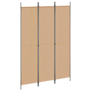 3-panel rumdeler Beige 150 x 220 cm Stof