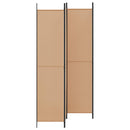 4-panel rumdeler Beige 200 x 220 cm Stof