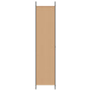 5-panel rumdeler Beige 250 x 220 cm Stof