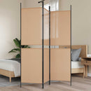 3-panel rumdeler Beige 150 x 180 cm Stof