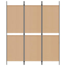 3-panel rumdeler Beige 150 x 180 cm Stof