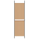 6-Paneler Rumdeler Beige 300 x 180 cm Stof