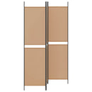 3-panel rumdeler Beige 150 x 200 cm Stof