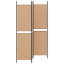 4-panel rumdeler Beige 200 x 200 cm Stof