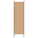 4-panel rumdeler Beige 200 x 200 cm Stof