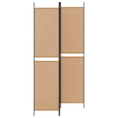 3-panel rumdeler Beige 150 x 220 cm Stof