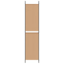 5-panel rumdeler Beige 250 x 220 cm Stof