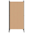 4-panel rumdeler Beige 346 x 180 cm Stof