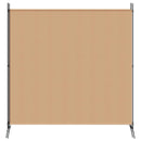 4-panel rumdeler Beige 525 x 180 cm Stof