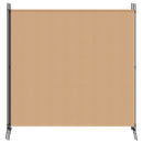 4-panel rumdeler Beige 698 x 180 cm Stof