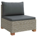 5 stk. Rattan Loungesæt med Puder GENDT Naturlig rattan