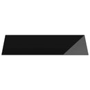 Bordplade 4 pcs Sort Glas