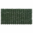 Altanscreen med blade Mørkegrøn 200 x 100 cm