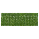 Altanscreen med blade Grøn og Gul 300 x 100 cm