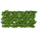 Altanscreen med blade Grøn og Gul 400 x 150 cm