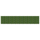 Altanscreen med blade Grøn 500 x 100 cm Polyethylen og stof