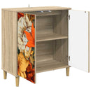 Sideboard GENNEP Sonoma-eg 69 x 33 x 75 cm Konstrueret træ