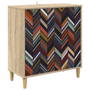 Sideboard OMMEN Sonoma-eg 69 x 33 x 75 cm Konstrueret træ