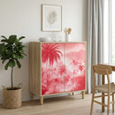 Sideboard AACHEN Sonoma-eg 69 x 33 x 75 cm Konstrueret træ