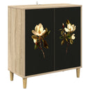 Sideboard BREMEN Sonoma-eg 69 x 33 x 75 cm Konstrueret træ