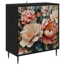 Sideboard BORNE Sort eg 69 x 33 x 76 cm Konstrueret træ