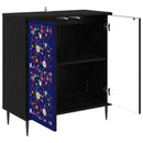 Sideboard MAINZ Sort eg 69 x 33 x 76 cm Konstrueret træ