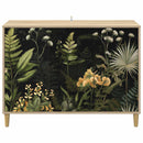Sideboard RHENEN Sonoma-eg 102 x 33 x 75 cm Konstrueret træ