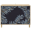 Sideboard DOKKUM Sonoma-eg 102 x 33 x 75 cm Konstrueret træ