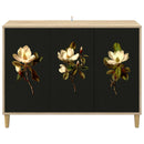 Sideboard BREMEN Sonoma-eg 102 x 33 x 75 cm Konstrueret træ