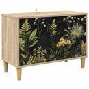 TV-skab RHENEN 69 x 33 x 50 cm Sonoma-eg Konstrueret træ