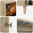 TV-skab LOCHEM 69 x 33 x 50 cm Sonoma-eg Konstrueret træ