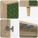 TV-skab GELEEN 69 x 33 x 50 cm Sonoma-eg Konstrueret træ