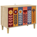 TV-skab ESSEN 69 x 33 x 50 cm Sonoma-eg Konstrueret træ