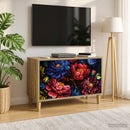 TV-skab KIEL 69 x 33 x 50 cm Sonoma-eg Konstrueret træ