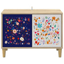 TV-skab MAINZ 69 x 33 x 50 cm Sonoma-eg Konstrueret træ