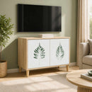 TV-skab HANAU 69 x 33 x 50 cm Sonoma-eg Konstrueret træ